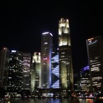 Nighttime in Singapore